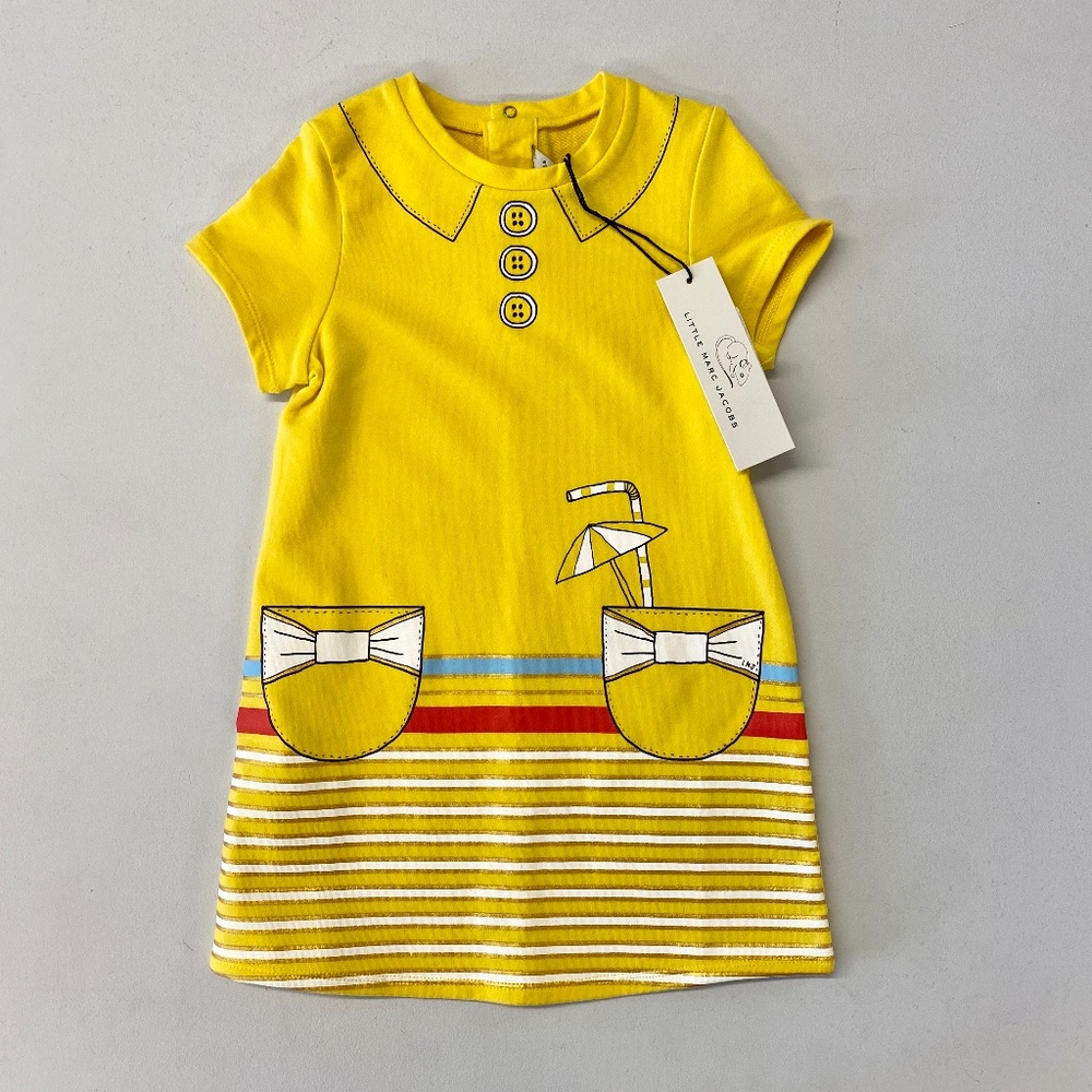 Little Marc Jacobs Lemon Dress - 2T